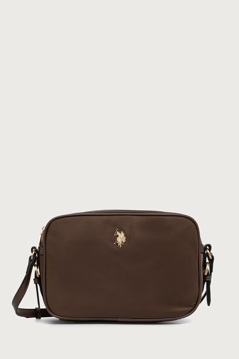 U.S. Polo Assn. Geantă crossbody pentru femei Houston maro BEUHU6381WZC
