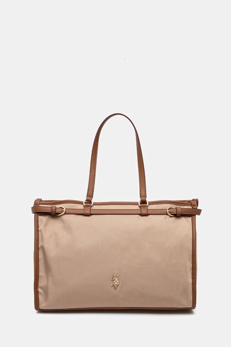 U.S. Polo Assn. geantă Houston culoarea maro, BEUHU8682WZC