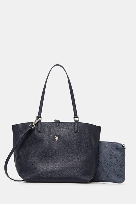 U.S. Polo Assn. borsa bilaterale Malibu colore blu navy BEUM08707WVP