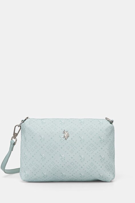 U.S. Polo Assn. сумка-шопер жіноча зі штучної шкіри Malibu — SS25-TOD3EK, бірюзовий — фото 4