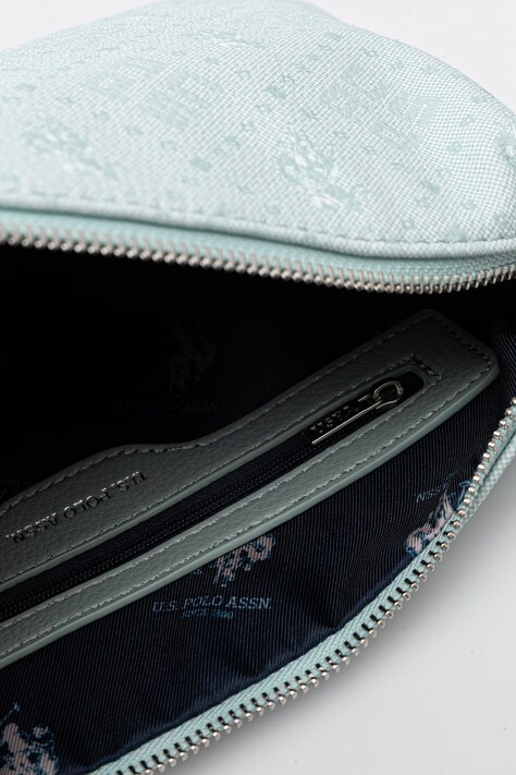 U.S. Polo Assn. сумка-шопер жіноча зі штучної шкіри Malibu — SS25-TOD3EK, бірюзовий — фото 8