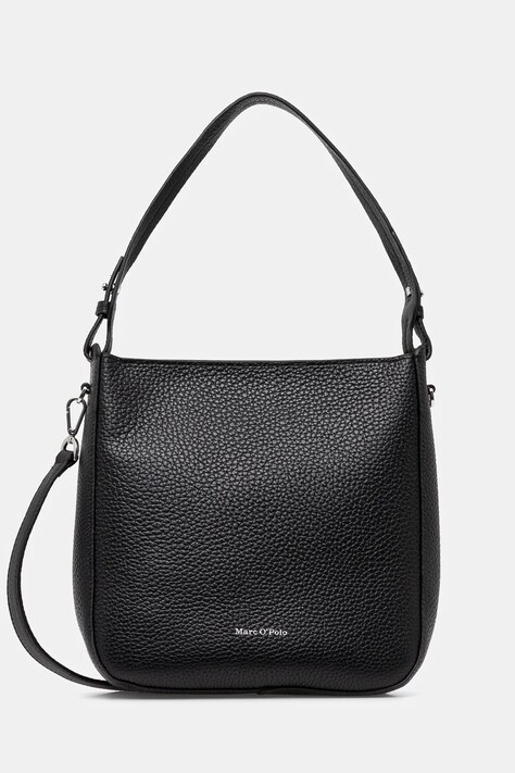 Marc O'Polo poseta de piele culoarea negru, 50219651001109