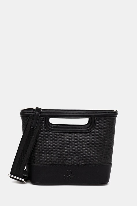 United Colors of Benetton kézitáska fekete, 67O1DY07Q