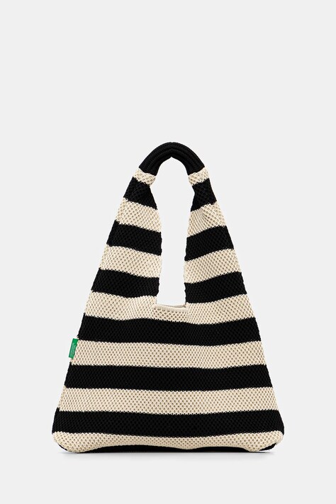 Torba United Colors of Benetton boja: crna, 6VQFDY07U