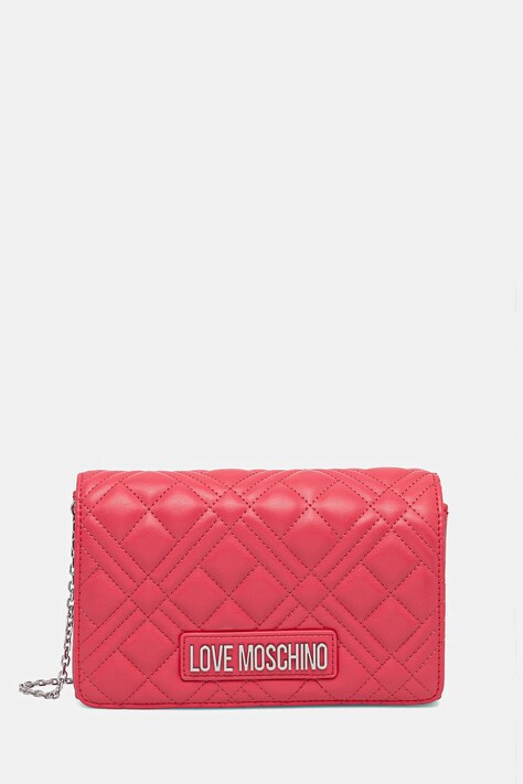 Love Moschino geantă culoarea roz, JC4248PP0MLA0615