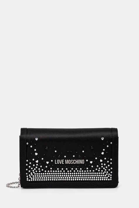 Love Moschino geantă culoarea negru, JC4250PP0MKQ100A