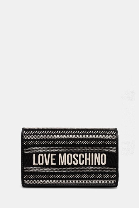 Love Moschino geantă culoarea negru, JC4241PP0MKO100A