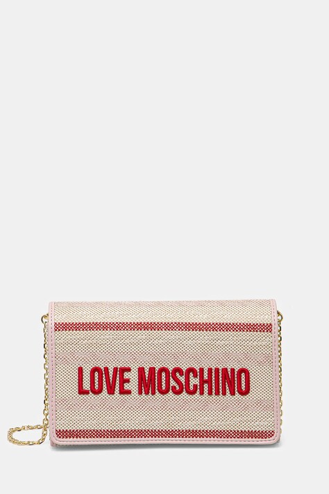Love Moschino poseta culoarea bej, JC4241PP0MKO110A