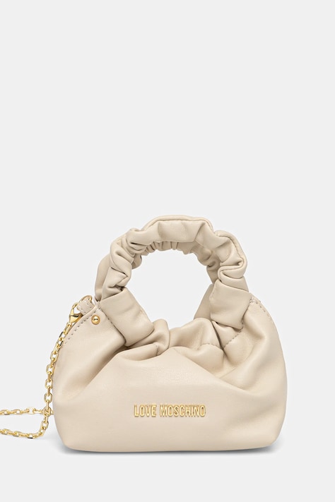 Kabelka Love Moschino béžová barva, JC4253PP0MKT0110