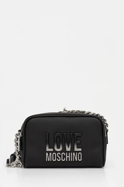 Love Moschino torebka kolor czarny JC4255PP0MKD000B