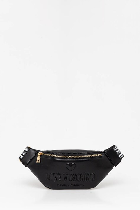 Love Moschino borsetă culoarea negru, JC4223PP0MKF0000