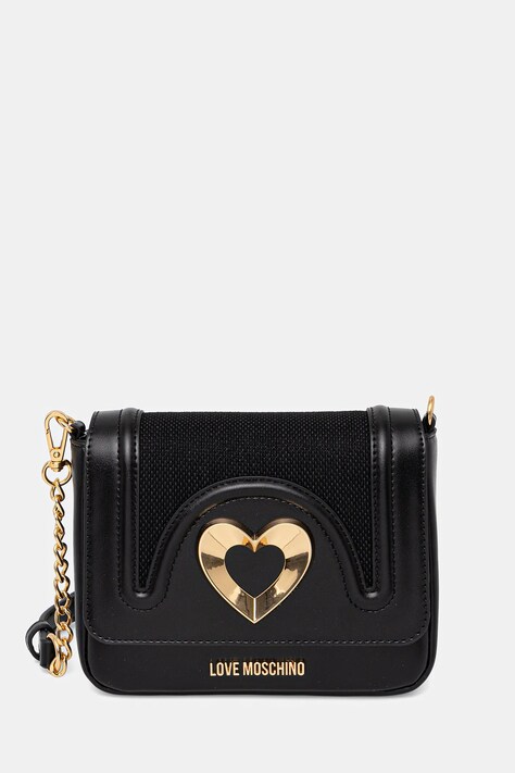 Love Moschino geantă culoarea negru, JC4283PP0MKX100C