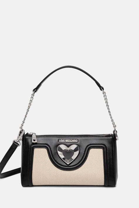 Love Moschino geantă culoarea negru, JC4282PP0MKX100B