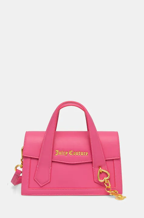 Τσάντα Juicy Couture Lily χρώμα: ροζ, BEJLL8751WVP