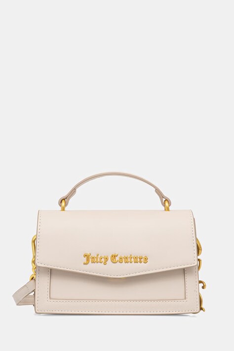 Juicy Couture torebka crossbody damska z imitacji skóry Lily beżowa BEJLL8755WVP