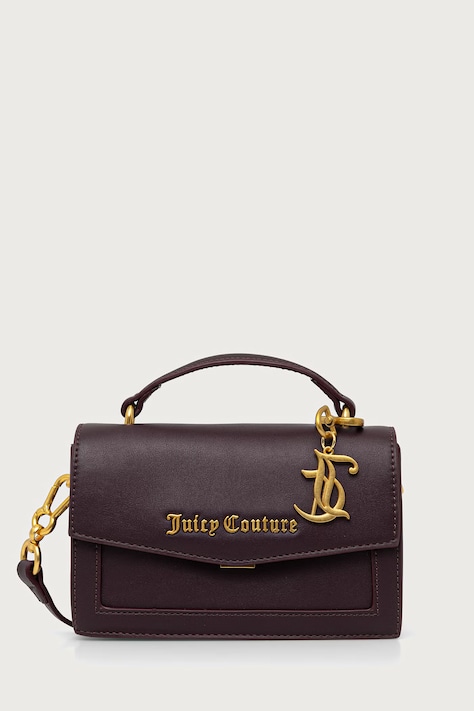 Juicy Couture Torebka crossbody damska z imitacji skóry Lily fioletowa BEJLL8755WVP