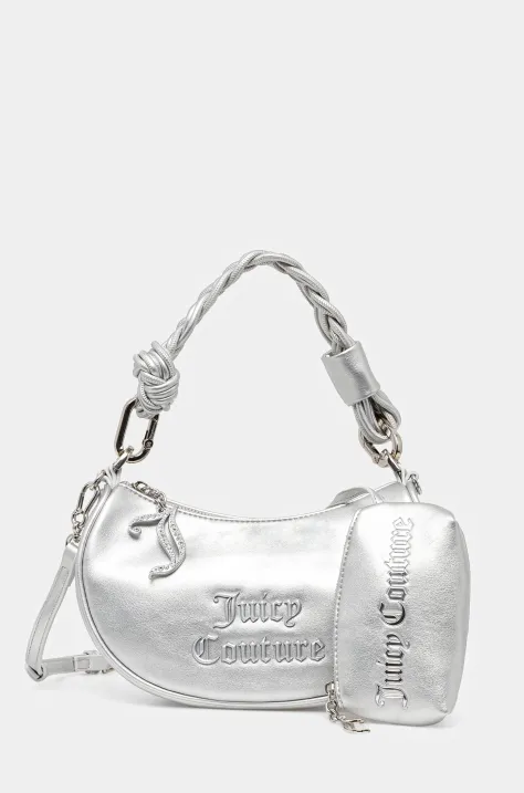 Τσάντα Juicy Couture Blossom χρώμα: ασημί, BEJL58833WVP