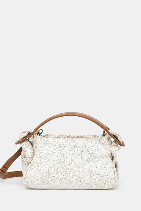 Kenzo borsa a mano in pelle colore beige FF52SA818L08.03