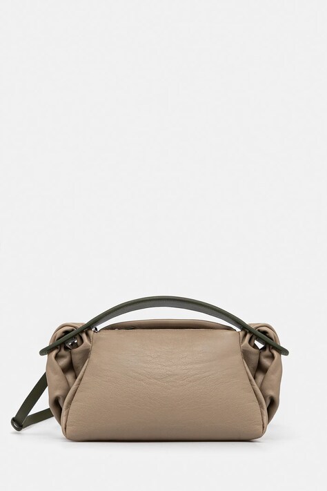 Kenzo borsa a mano in pelle colore beige FF52SA818L1B.11