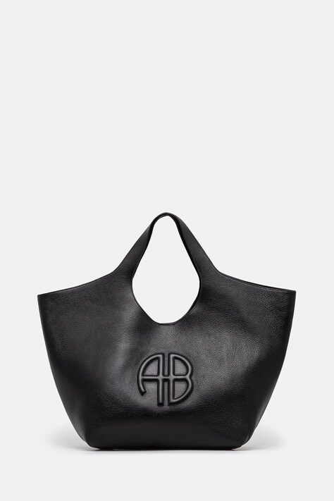 Anine Bing leather bag Lili Tote black color A.13.10364