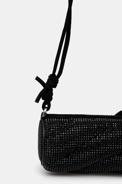 Сумочка Fiorucci Suede Rhinestone Micro Mella — фото 3