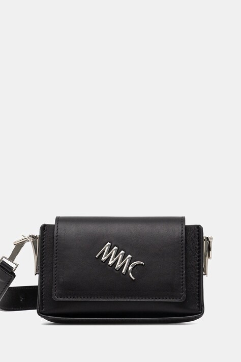 Кожена чанта MMC STUDIO в черно MERCURIO