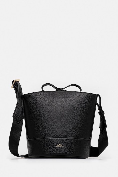 A.P.C. torebka Sac Ana Small kolor czarny PUABO.F61993