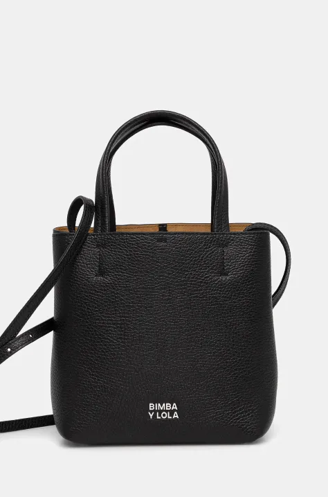 Bimba Y Lola bőr táska fekete, 251BBBJ5L.10000