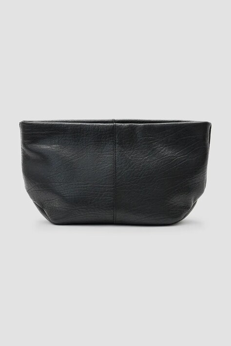 Кожаная сумка AllSaints HEX GRAIN цвет чёрный W127XC