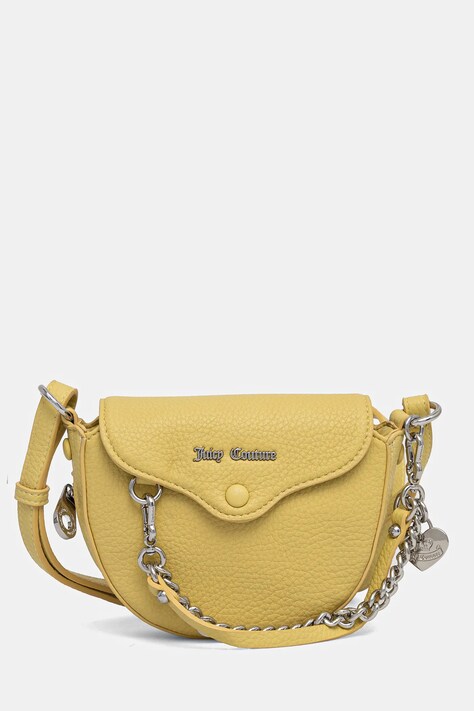Juicy Couture poseta SUE culoarea galben, BEJ3S8744WVP