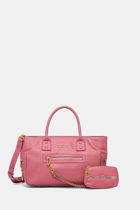 Τσάντα Juicy Couture SUE χρώμα: ροζ, BEJ3S8747WVP