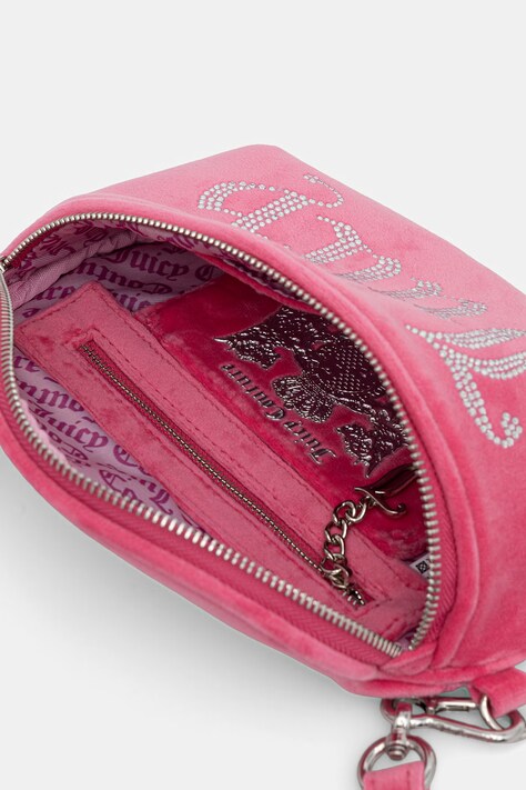 Juicy Couture сумка крос-боді жіноча велюрова KIMBERLY — фото 5