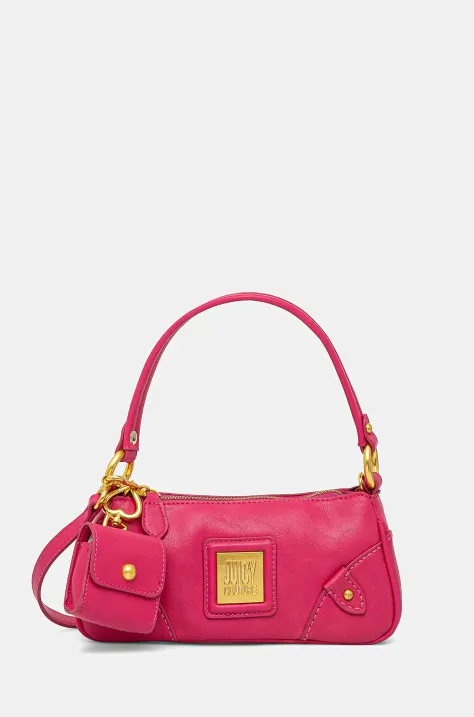 Juicy Couture torebka POPPY kolor różowy BEJYF8787WVP