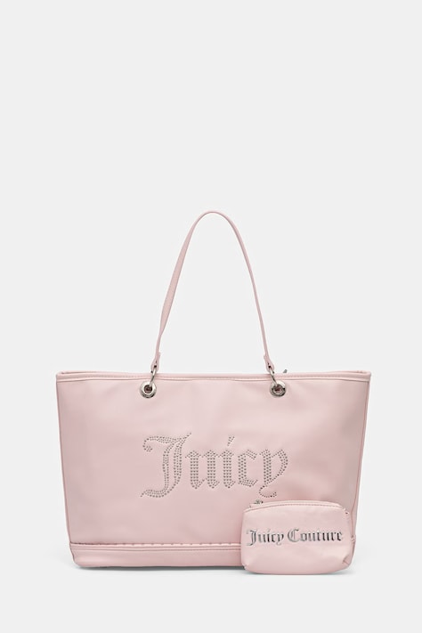 Juicy Couture torebka shopper damska KIMBERLY PU różowa BEJQL8797WVP