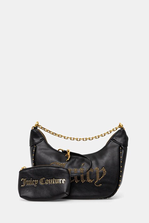 Τσάντα Juicy Couture KIMBERLY PU χρώμα: μαύρο, BEJQL8800WVP