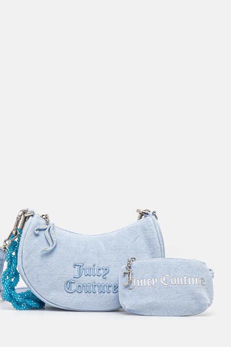 Сумочка из велюра Juicy Couture BLOSSOM RHINESTONE CHAIN BEJL58834WCO