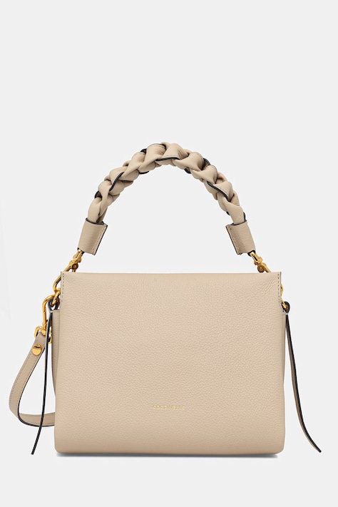 Coccinelle torebka BOHEME GRANA DOUBLE kolor beżowy M50 58 01 01