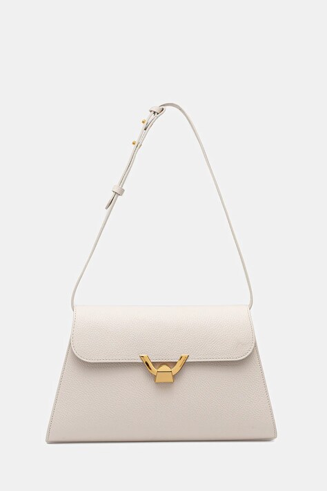 Kabelka Coccinelle COCCINELLEDEW bílá barva, QTF 12 02 01