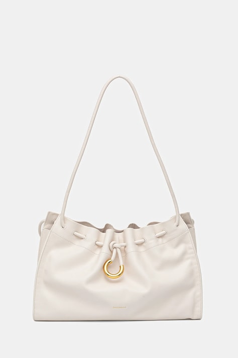 Кожена чанта Coccinelle COCCINELLEISABELA в бежово SCA 13 01 01