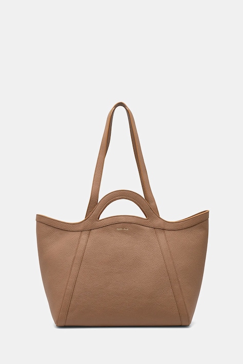 Kožená kabelka Coccinelle COCCINELLEAMALIA zelená barva, S9P 11 01 01