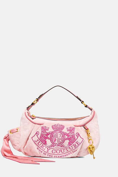 Τσάντα Juicy Couture DAYDREAMER χρώμα: ροζ, BEJD08742WC2