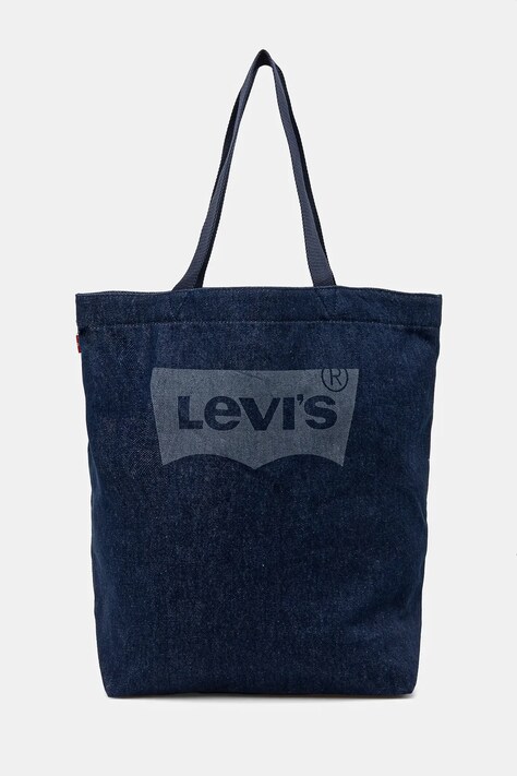 Τζιν τσάντα Levi's χρώμα: ναυτικό μπλε, D5443-0008