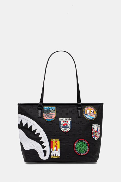 Sprayground poșetă culoarea negru, 910T7434NSZ