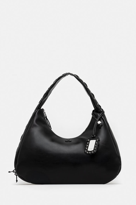 Чанта GANNI Hobo XXL в черно A6639