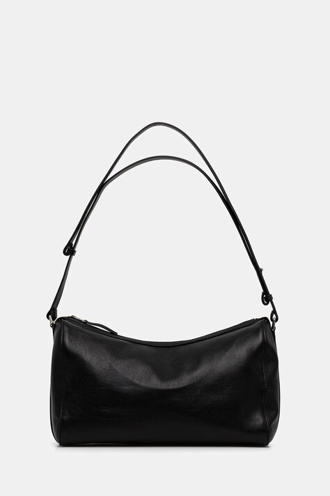 Filippa K geantă de piele culoarea negru, 31595.FK