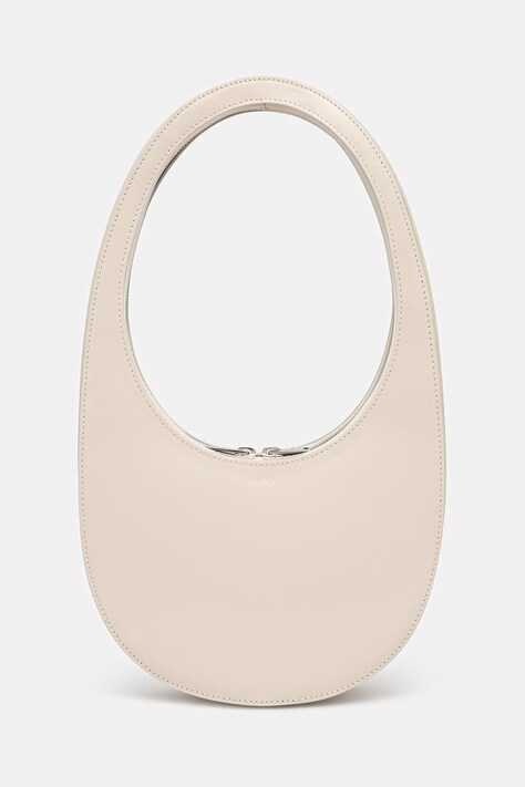 Coperni torebka skórzana Swipe kolor beżowy COPBA01F6045