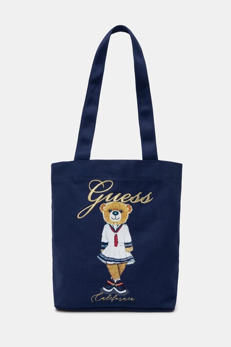 Dívčí kabelka Guess Girl tmavomodrá barva, J5RZ18 WGRI0