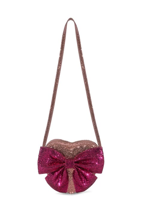 Konges Sløjd Torebka dziecięca TUT BOW SHOULDER BAG kolor różowy KS102389