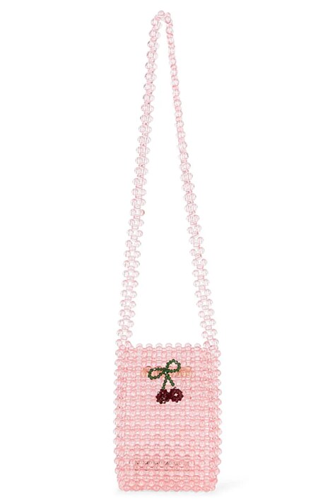 Παιδική τσάντα Konges Sløjd PERLA STRAP WALLET χρώμα: ροζ, KS102398