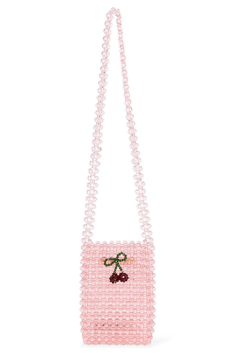 Παιδική τσάντα Konges Sløjd PERLA STRAP WALLET χρώμα: ροζ, KS102398